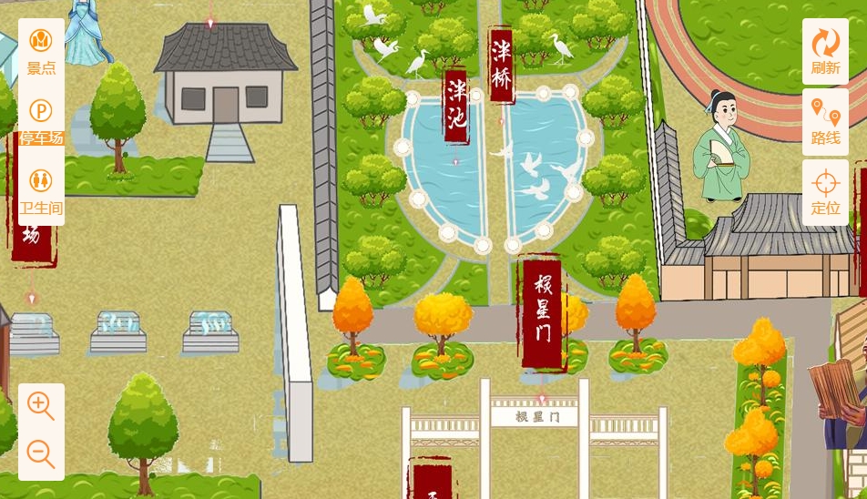 怀柔手绘地图景区语音讲解导览系统：智慧景区建设的基石